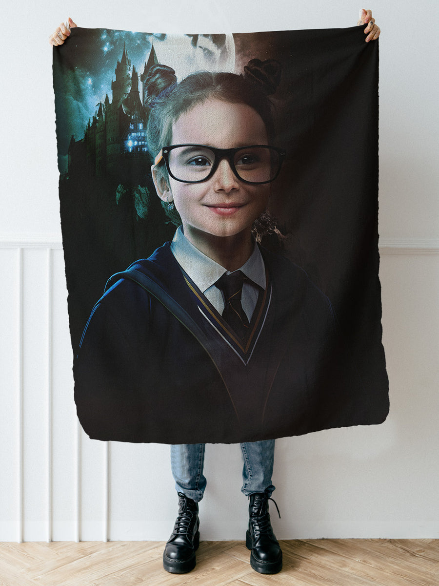 The Young Witch - Custom Kids Blanket