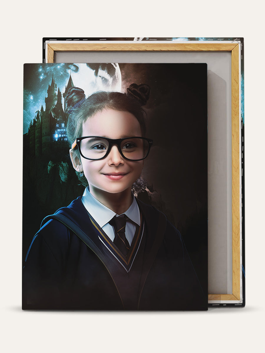 The Young Witch - Custom Kids Canvas