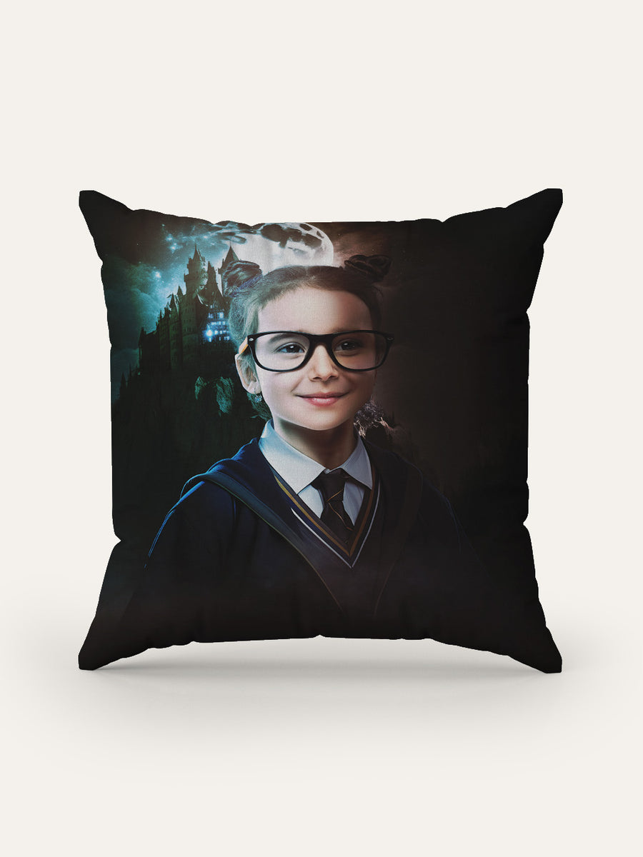 The Young Witch - Custom Kids Cushion