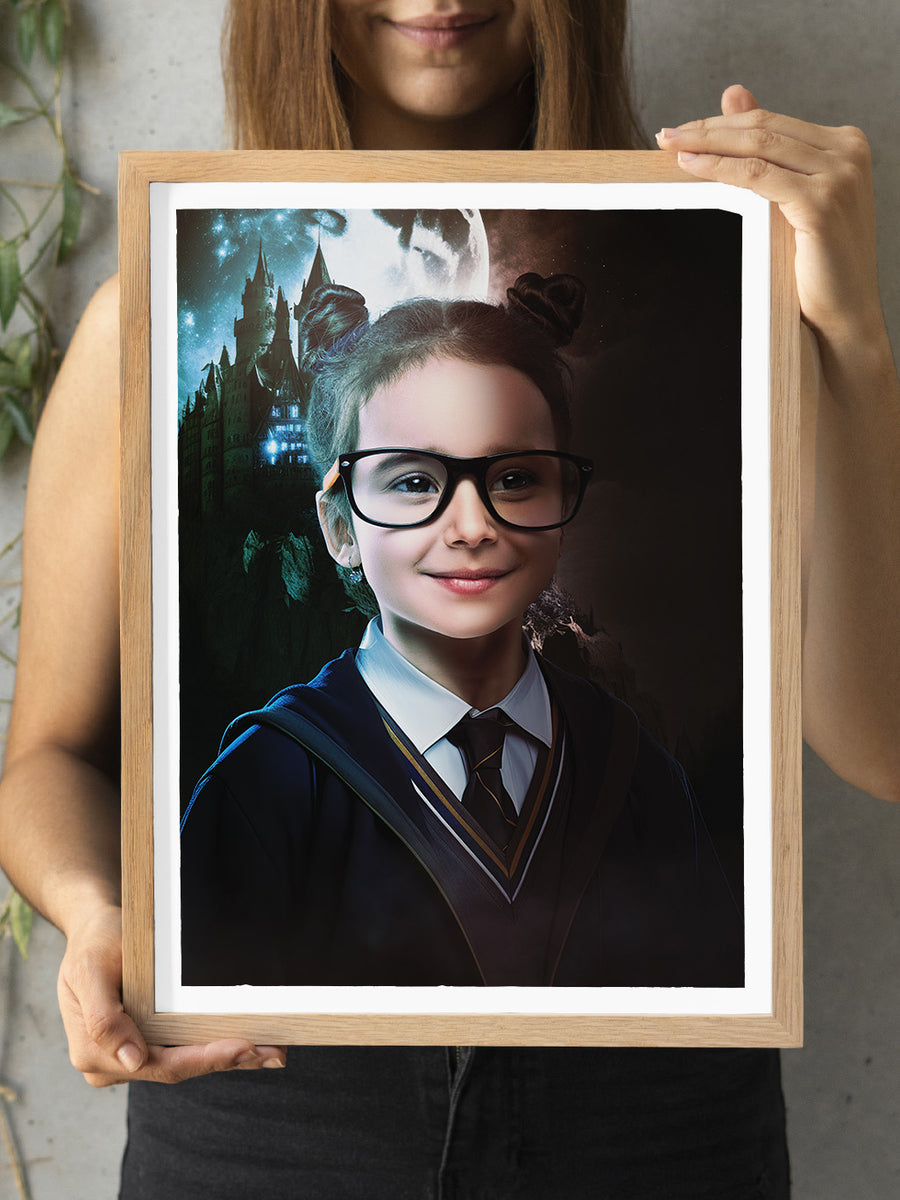 The Young Witch - Custom Kids Portrait
