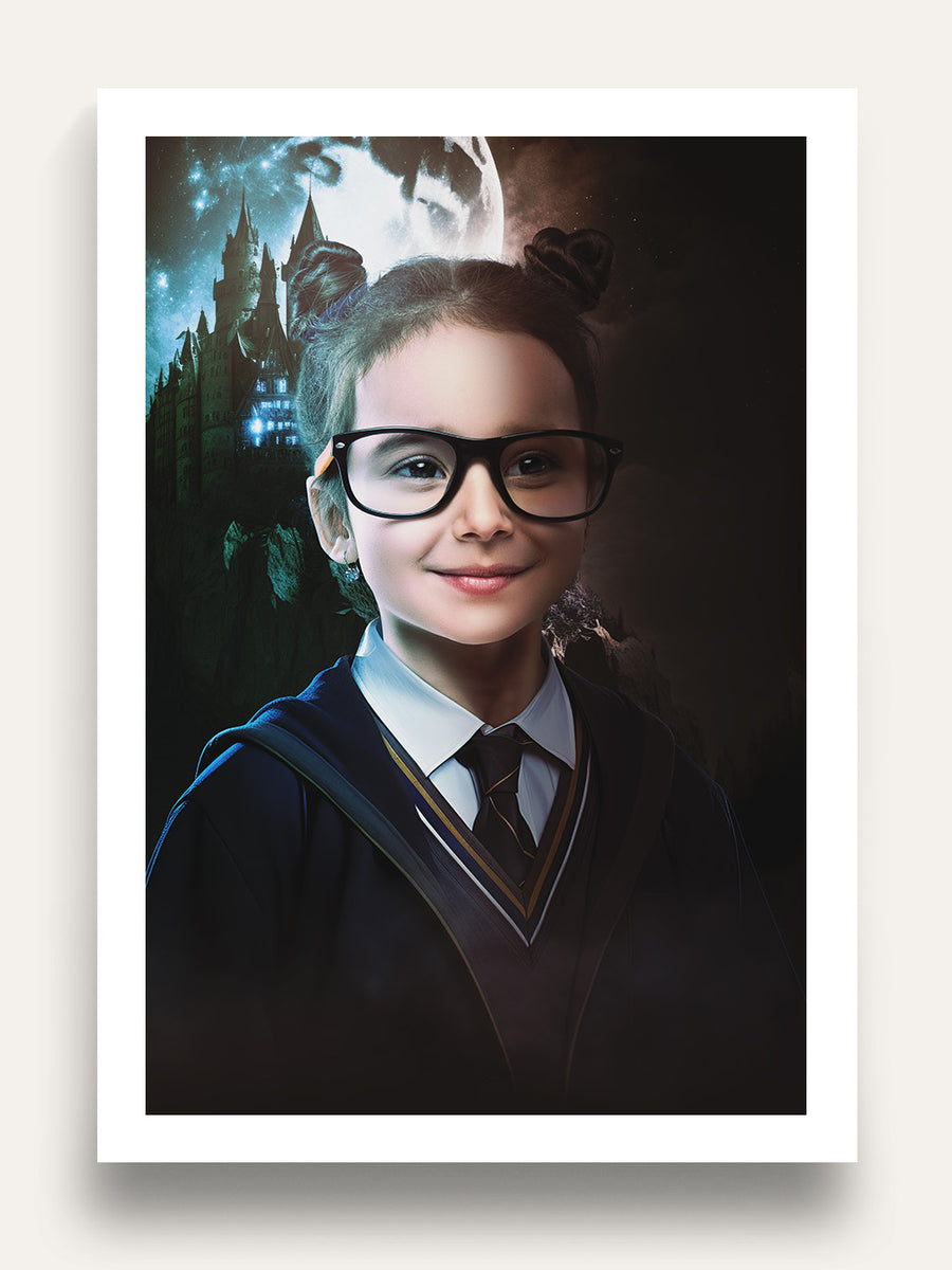 The Young Witch - Custom Kids Portrait