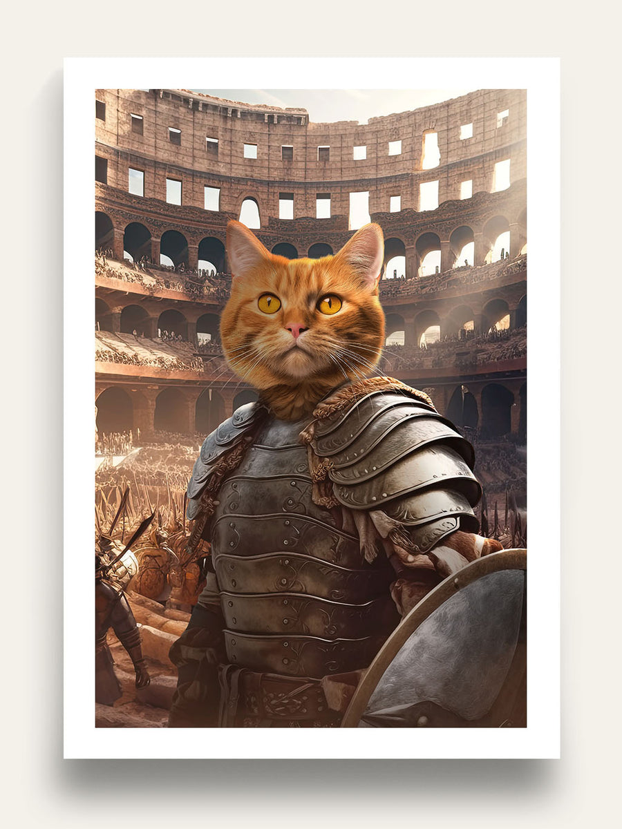 Gladiator - Custom Pet Portrait