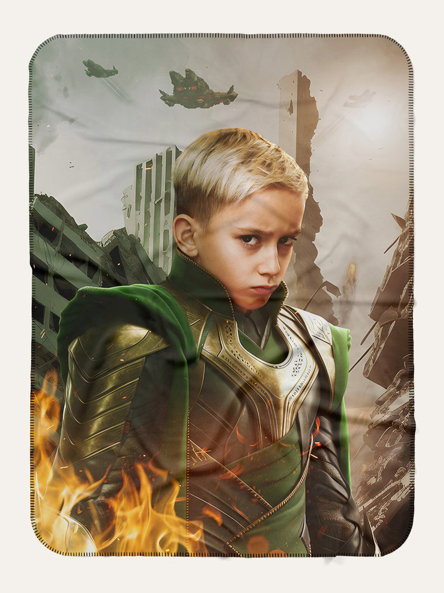 God of Mischeif - Custom Kids Blanket