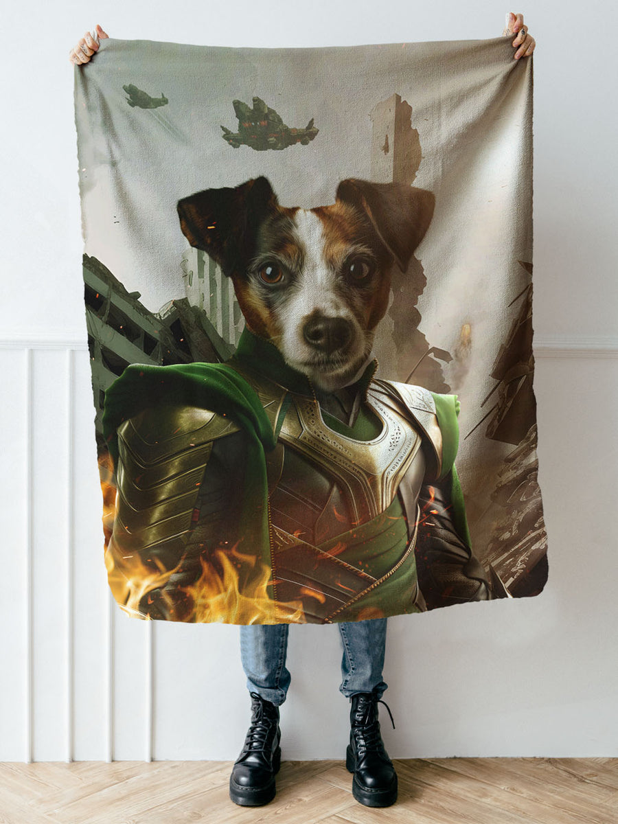 God of Mischeif - Custom Pet Blanket