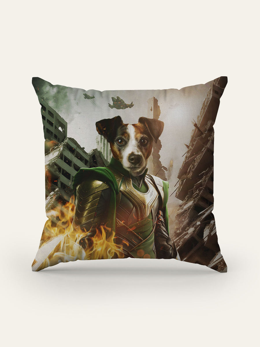 God of Mischeif - Custom Pet Cushion