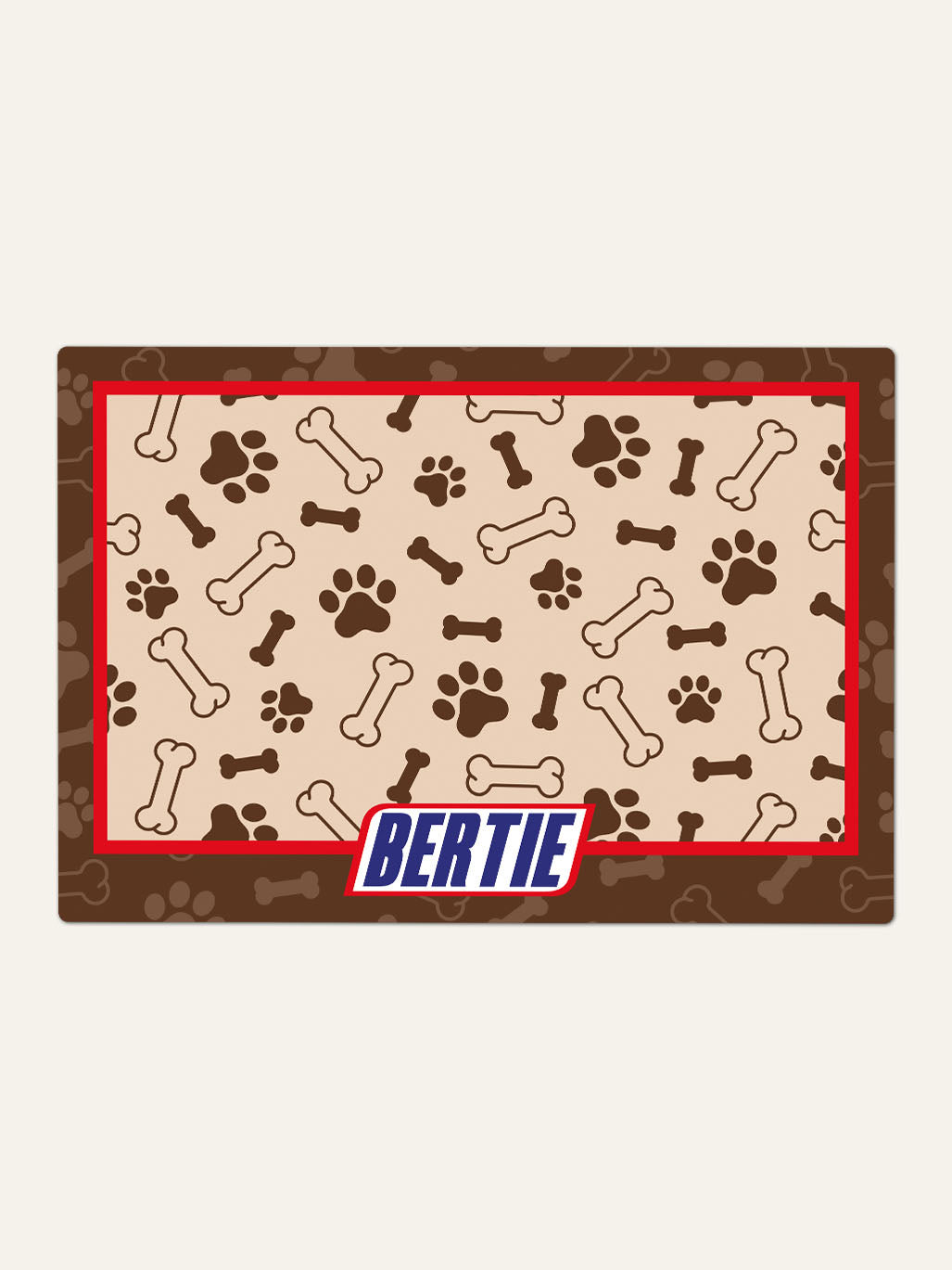 Hungry? - Personalised Pet Bowl Mat