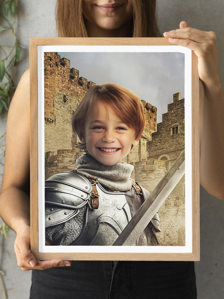 The Knight - Custom Kids Portrait