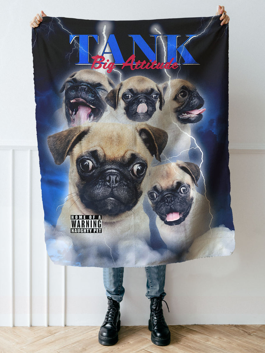 Lil Rascal - Custom Pet Blanket