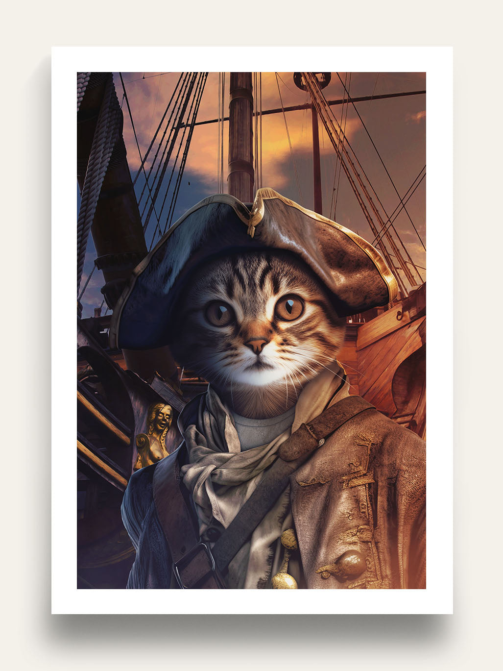 Long John Silver - Custom Pet Portrait