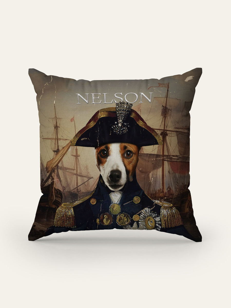 Lord Nelson - Custom Pet Cushion