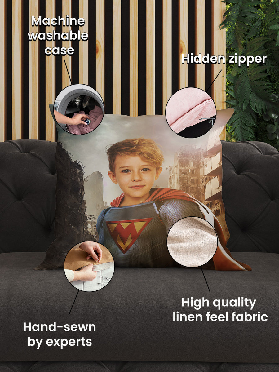 Mightyboy - Custom Kids Cushion