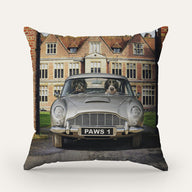 The Secret Agent's Car - Custom Pet Cushion