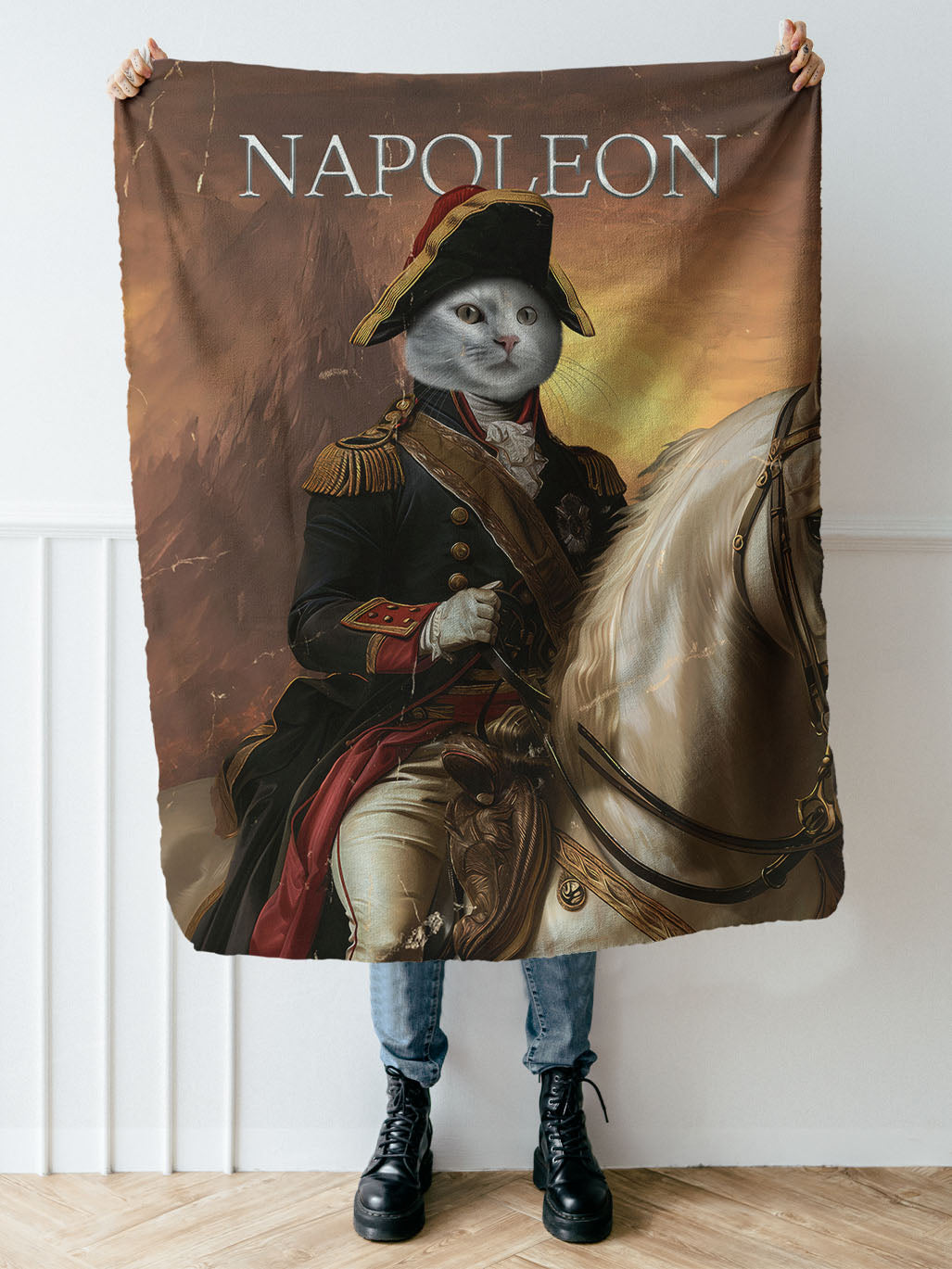 Napoleon - Custom Pet Blanket