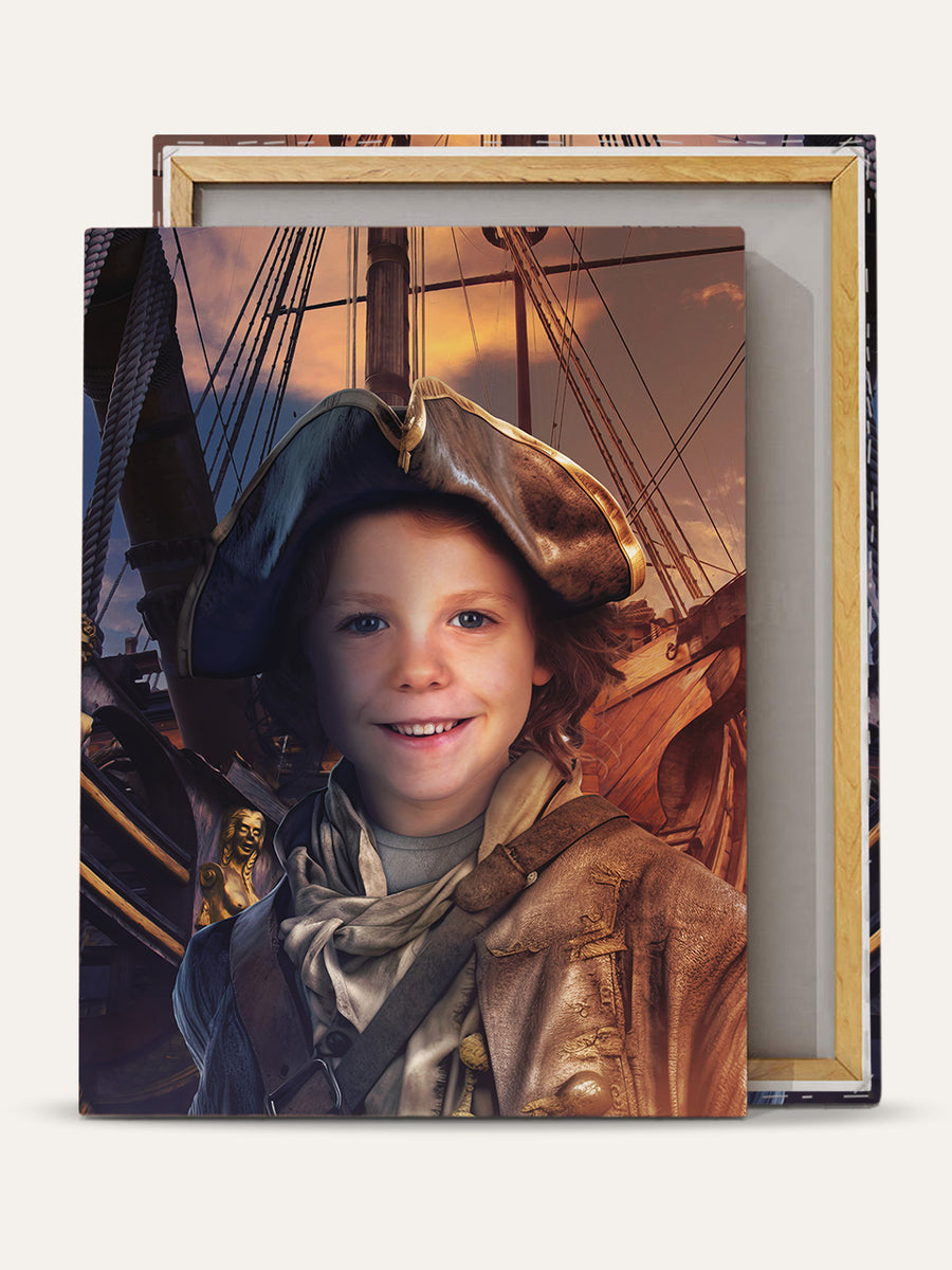 The Pirate - Custom Kids Canvas