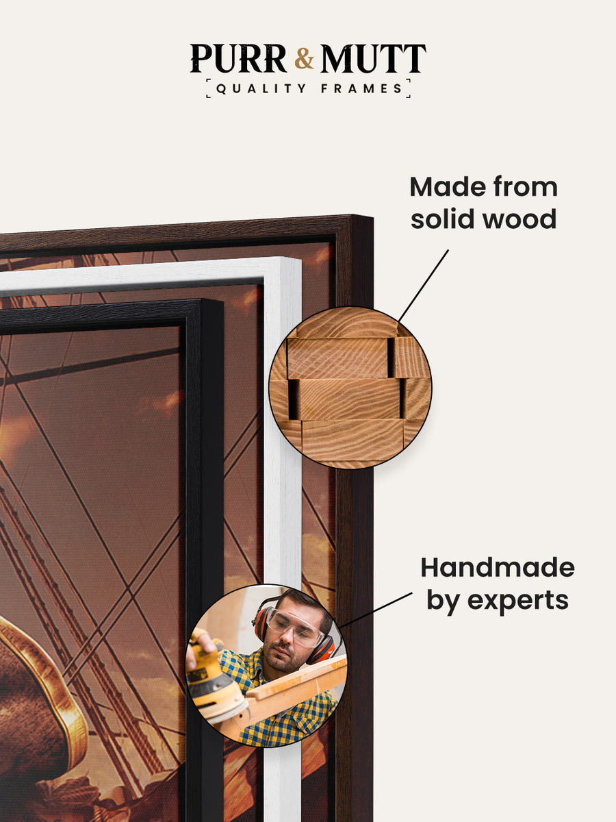 The Pirate - Custom Kids Canvas