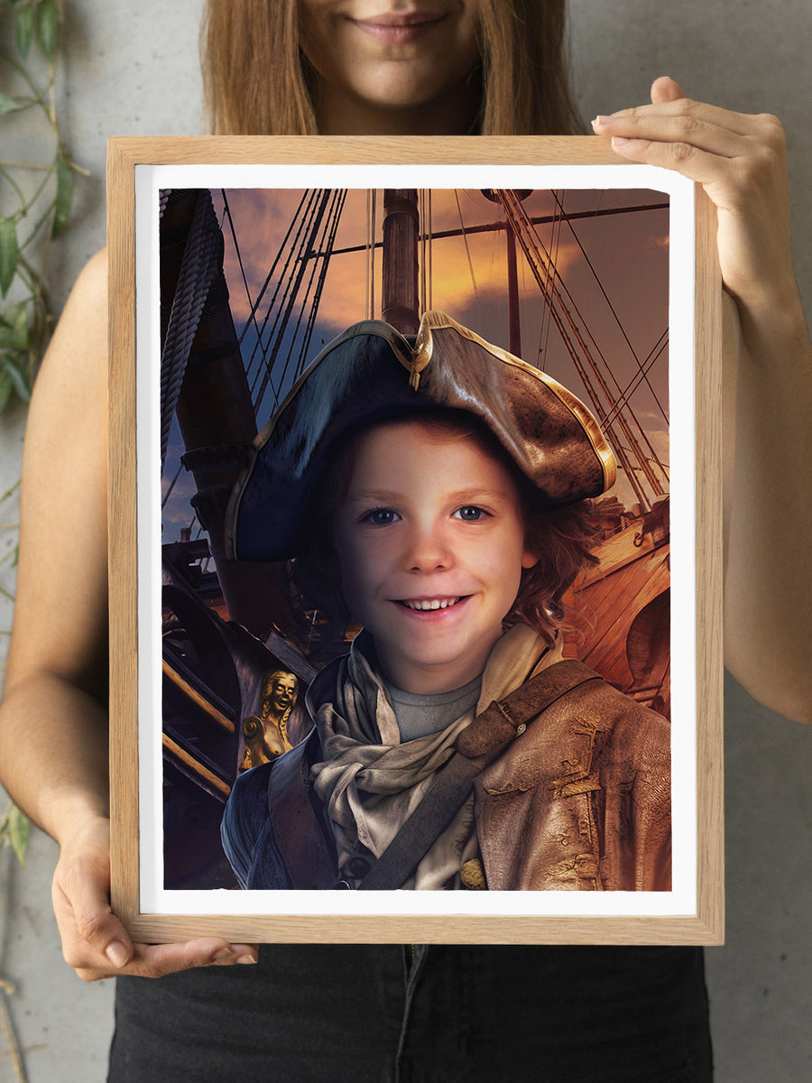 The Pirate - Custom Kids Portrait