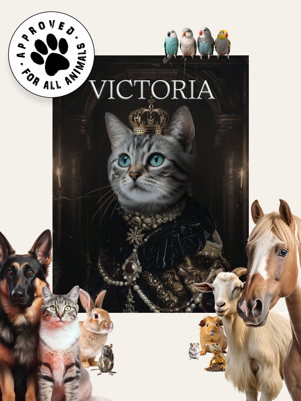 Queen Victoria - Custom Pet Blanket