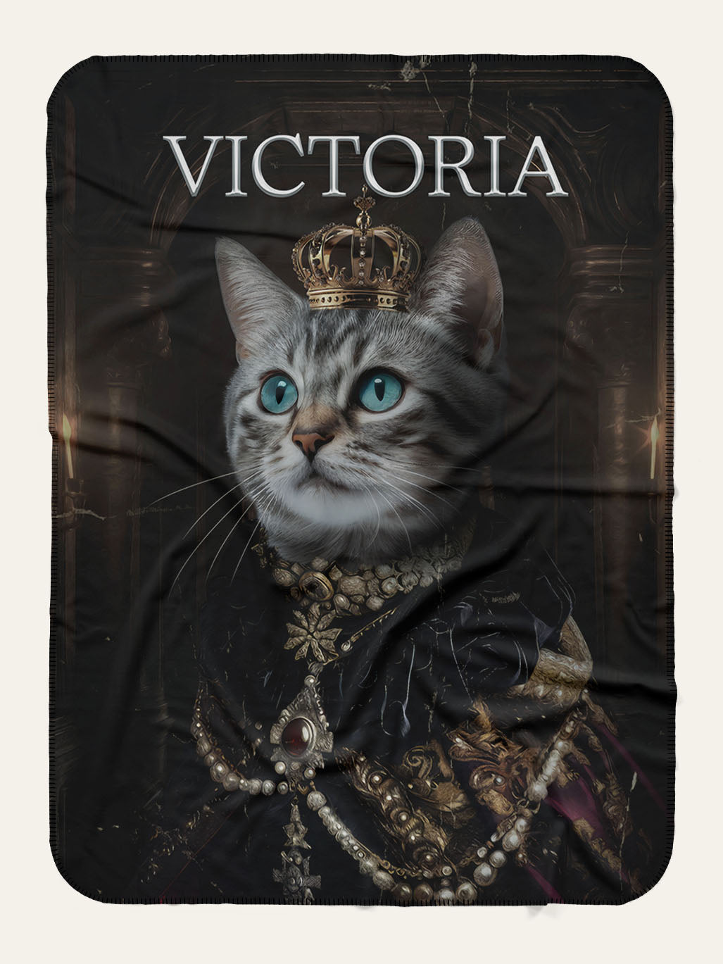 Queen Victoria - Custom Pet Blanket