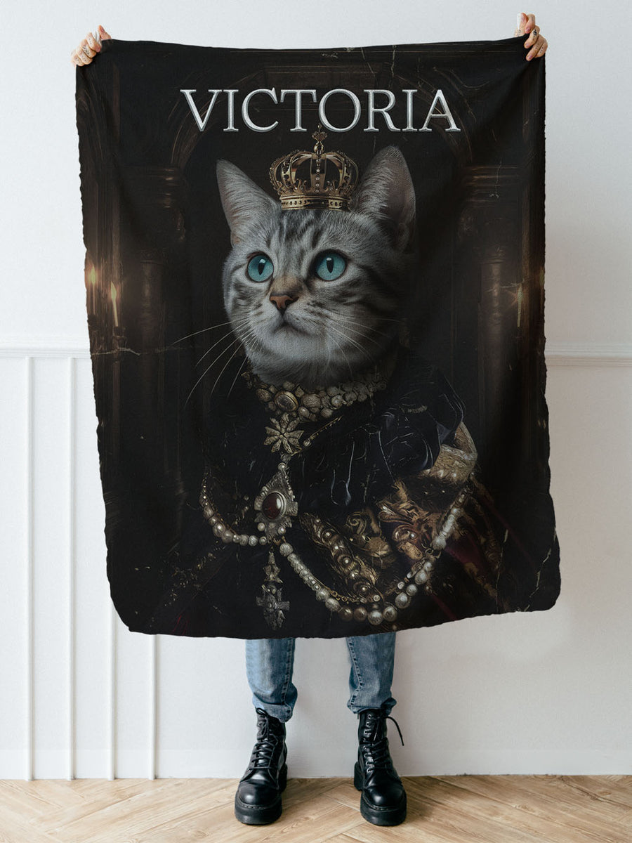 Queen Victoria - Custom Pet Blanket