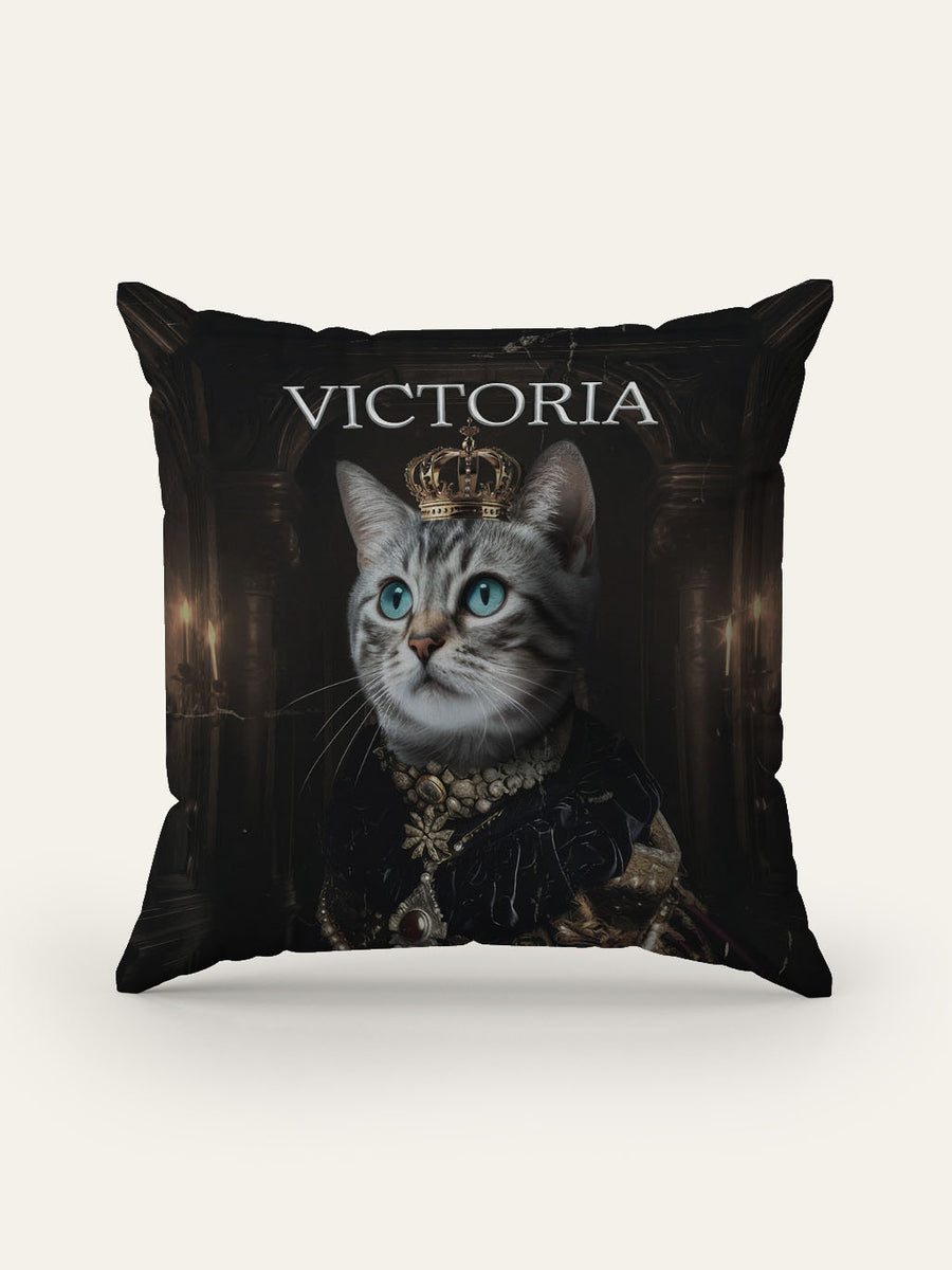 Queen Victoria - Custom Pet Cushion