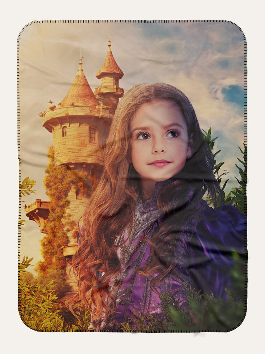 Rapunzel - Custom Kids Blanket