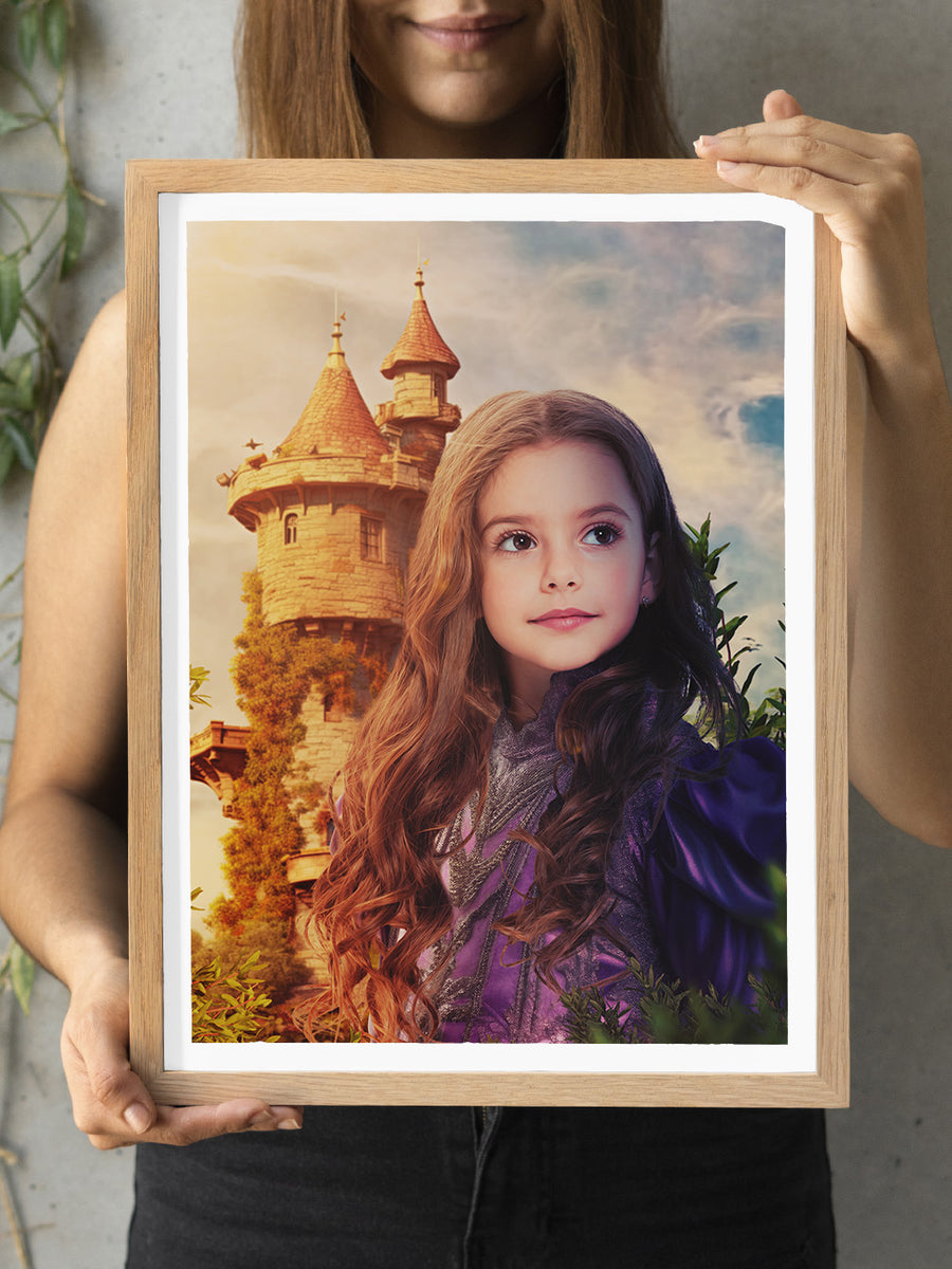Rapunzel - Custom Kids Portrait