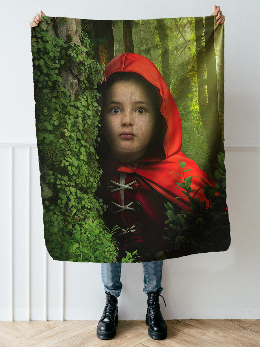 Red Riding Hood - Custom Kids Blanket