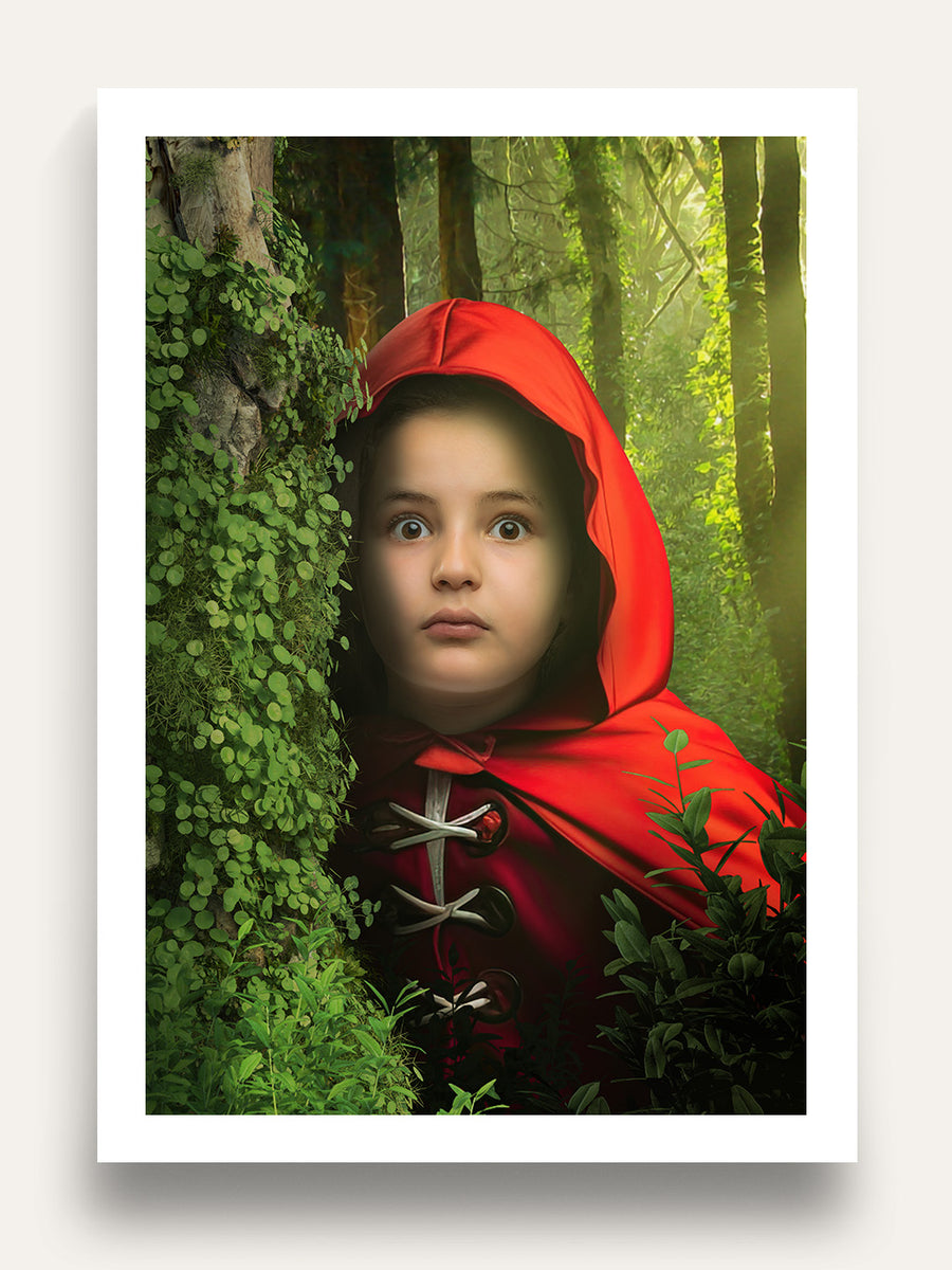 Red Riding Hood - Custom Kids Portrait