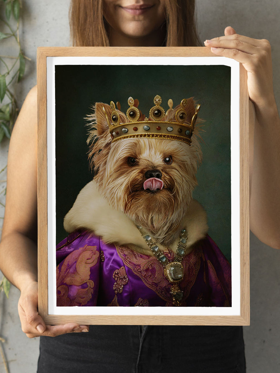 Royal Highness - Custom Pet Portrait