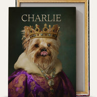 Royal Highness – Custom Pet Canvas