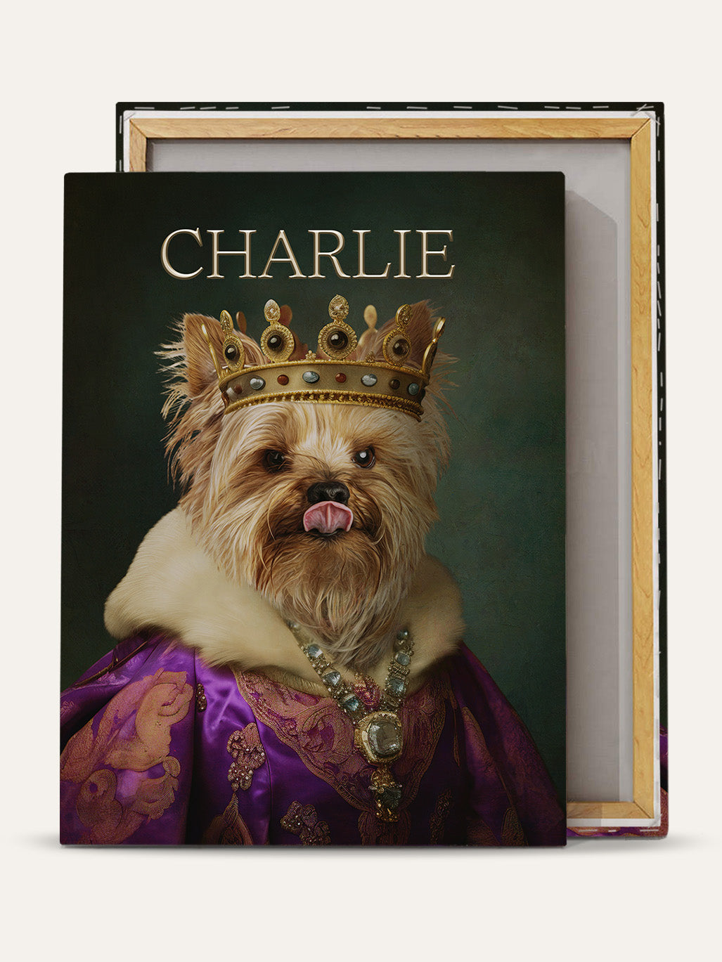 Royal Highness – Custom Pet Canvas