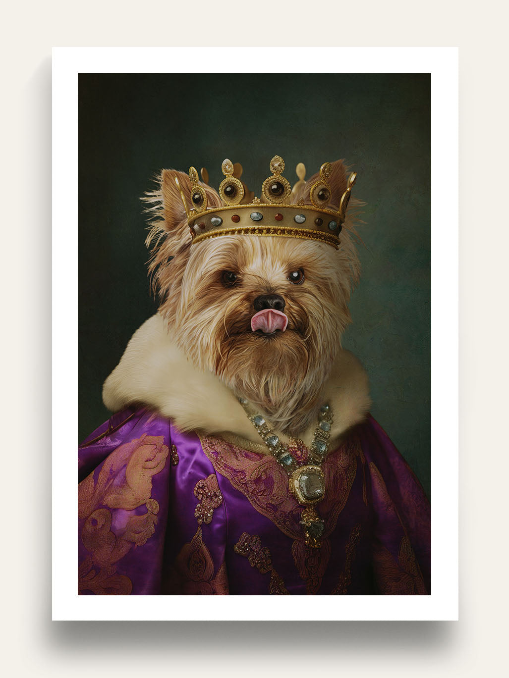 Royal Highness - Custom Pet Portrait