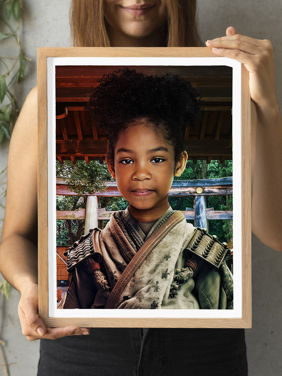 The Samurai - Custom Kids Portrait