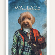 Scottish Gent - Custom Vintage Pet Portrait