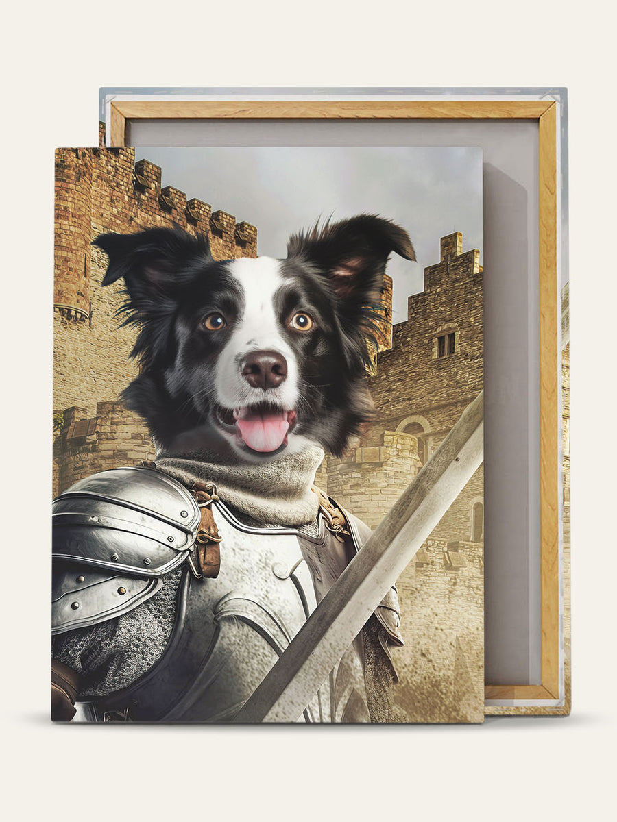 Sir Lancelot – Custom Pet Canvas