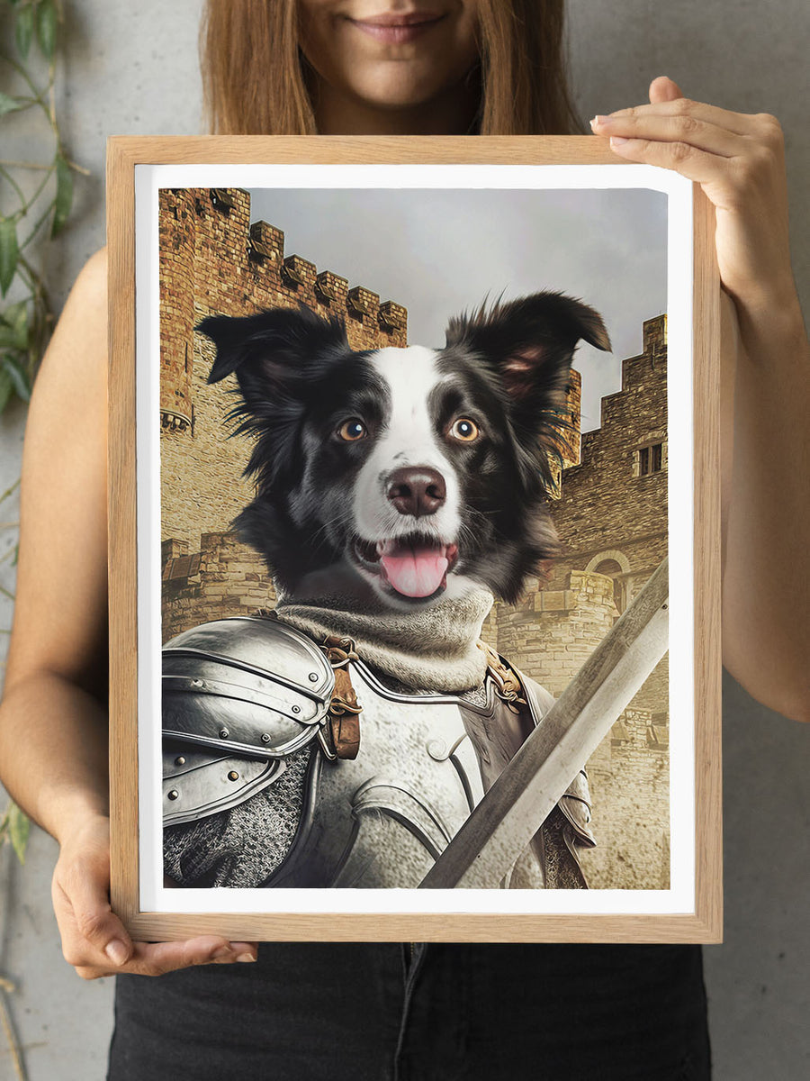 Sir Lancelot - Custom Pet Portrait