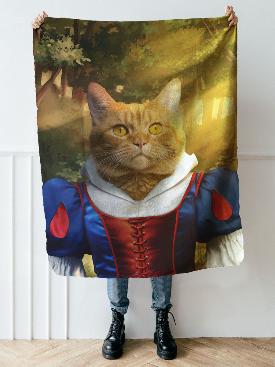 Snow White - Custom Pet Blanket