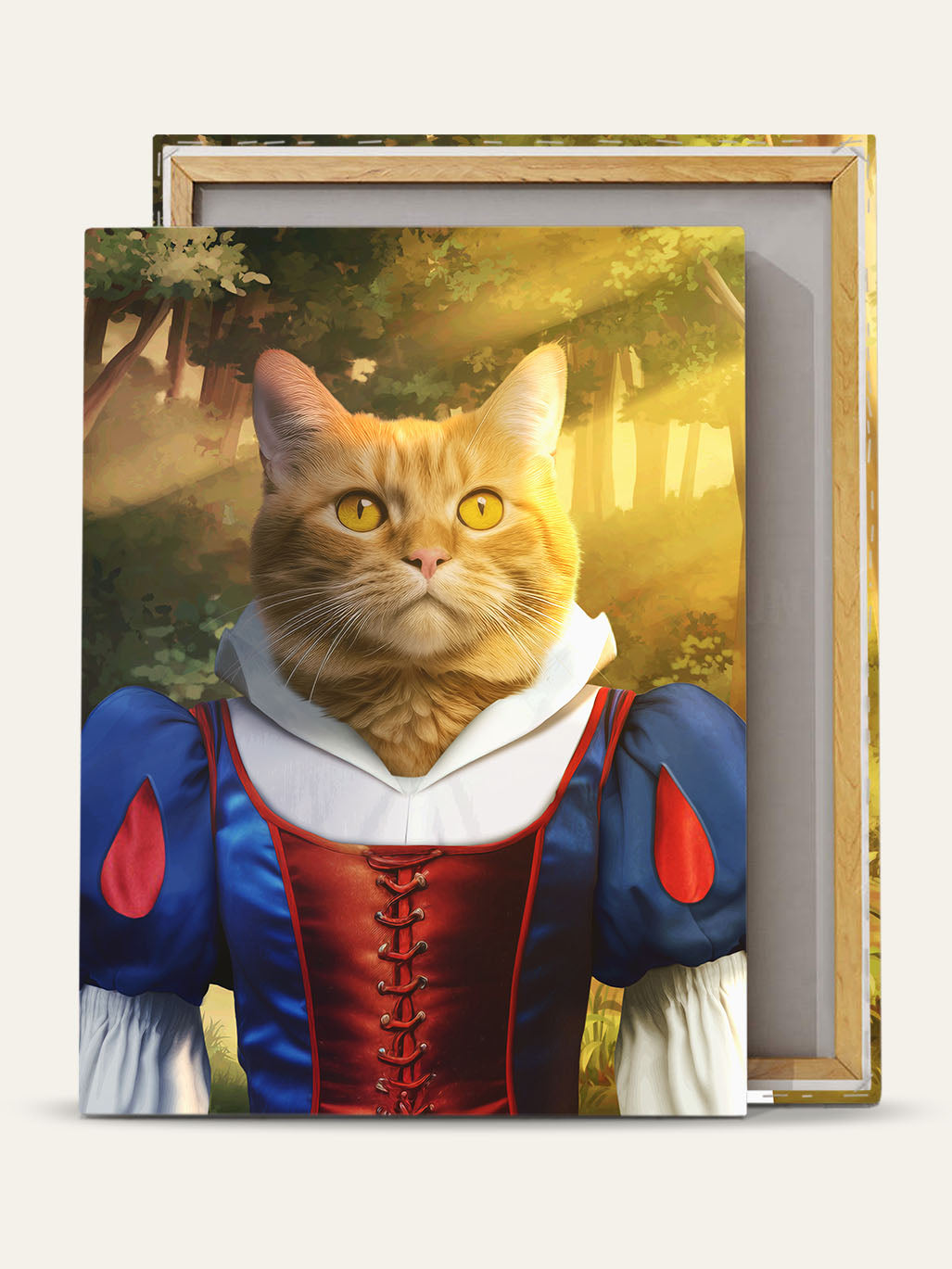 Snow White – Custom Pet Canvas