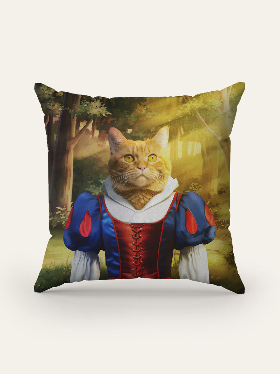 Snow White - Custom Pet Cushion