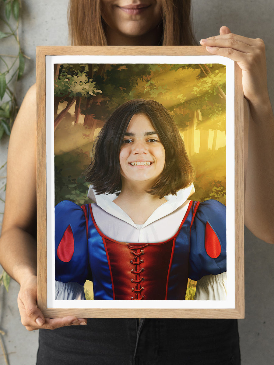 Snow White - Custom Kids Portrait