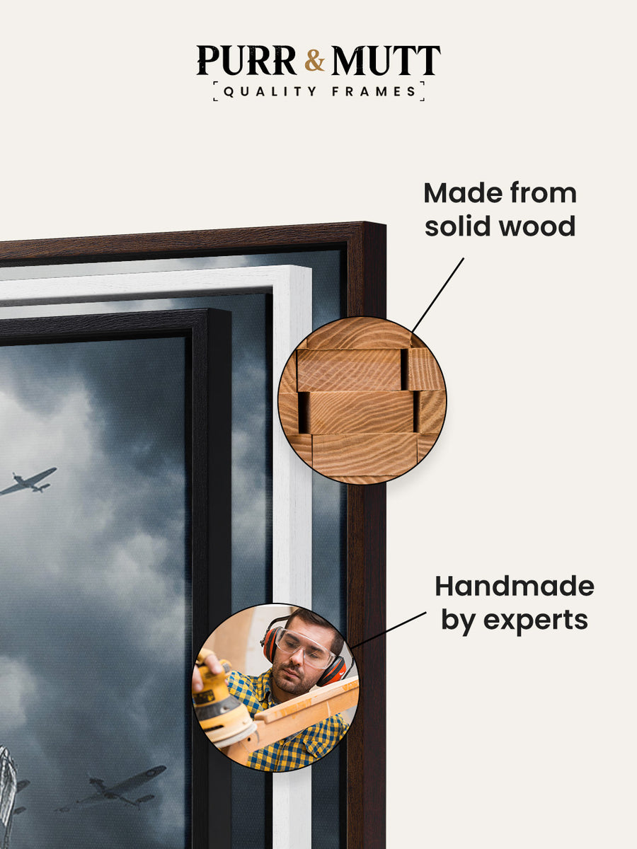 WW2 Pilot - Custom Kids Canvas