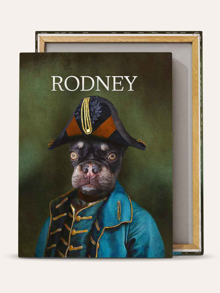 The Admiral – Custom Vintage Pet Canvas - Purr & Mutt