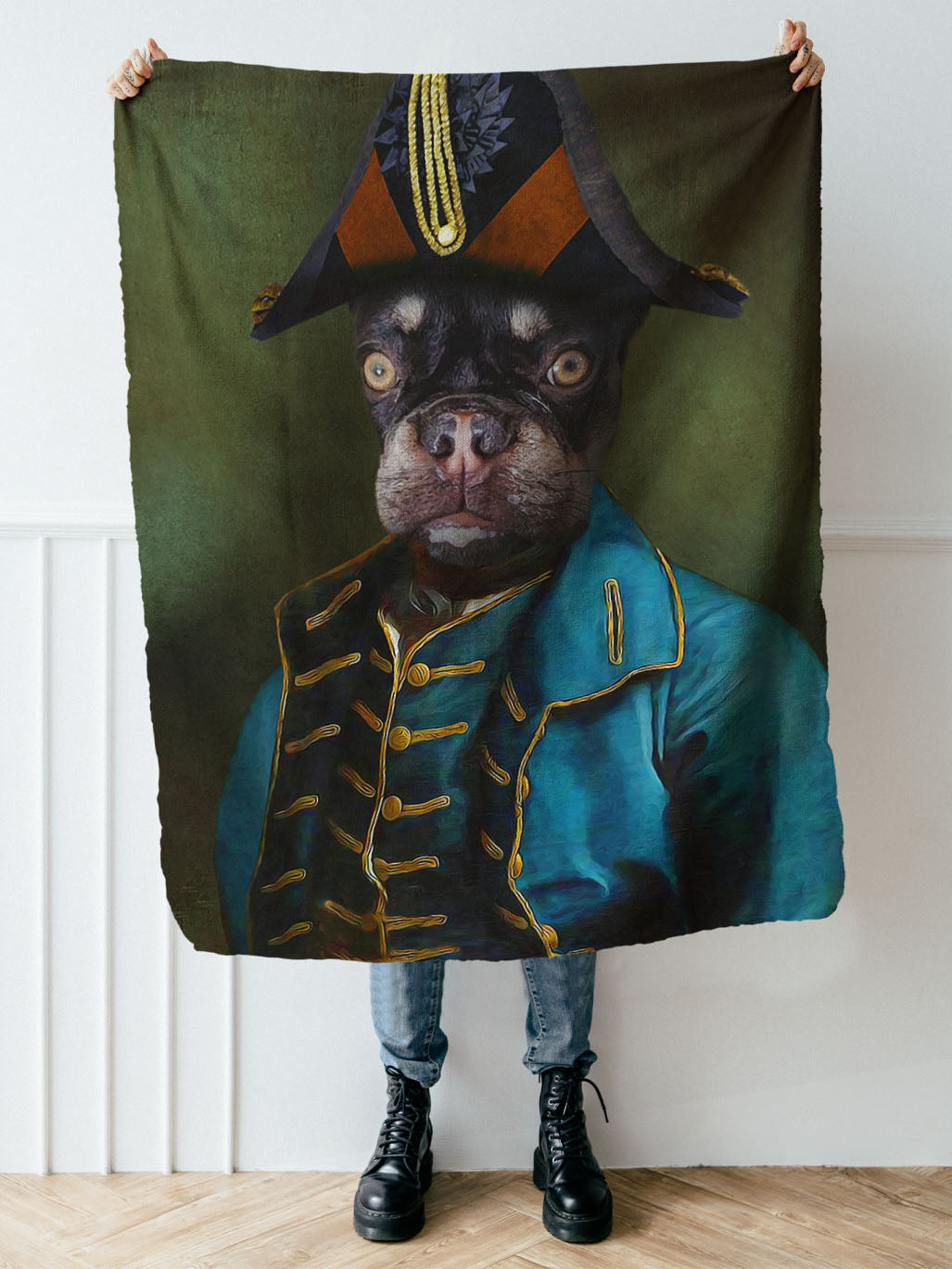 The Admiral - Custom Pet Blanket