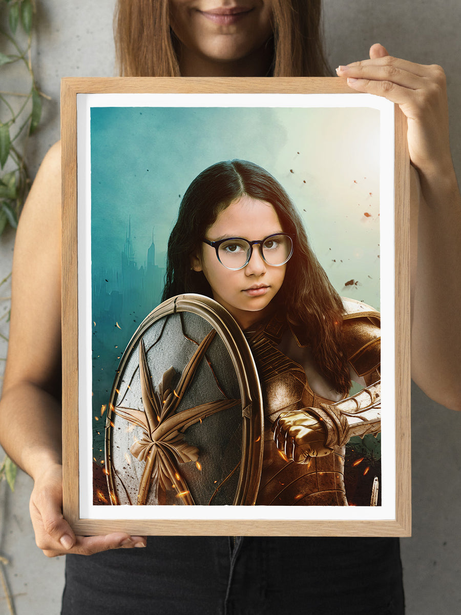 The Amazonian - Custom Kids Portrait