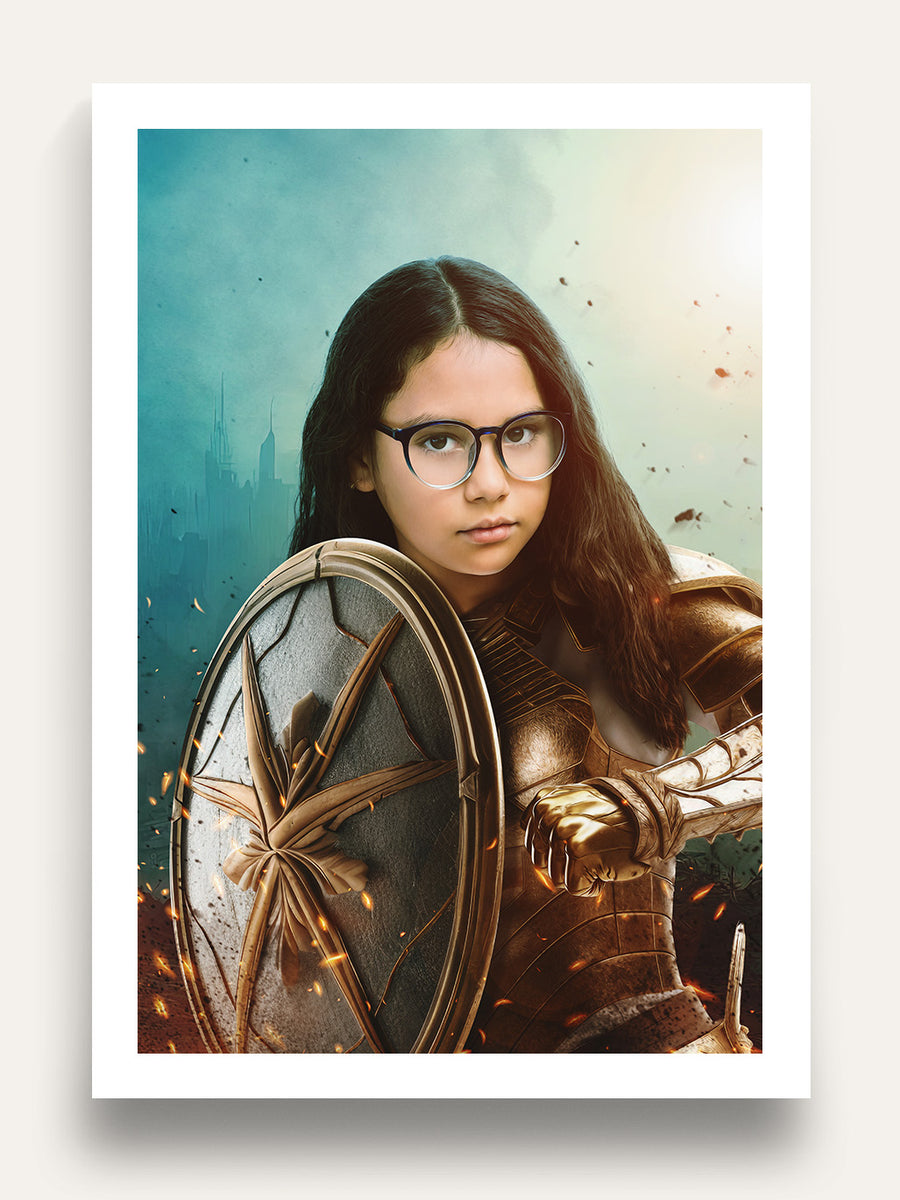 The Amazonian - Custom Kids Portrait