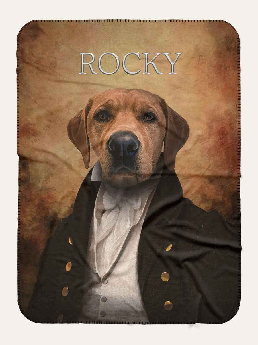 The Baron - Custom Pet Blanket - Purr & Mutt