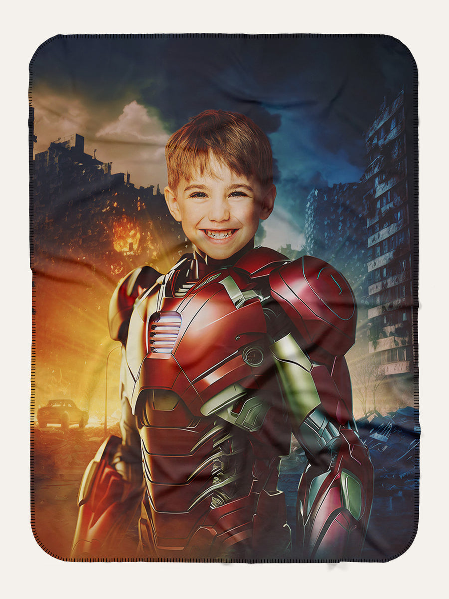 The Bionic Man - Custom Kids Blanket