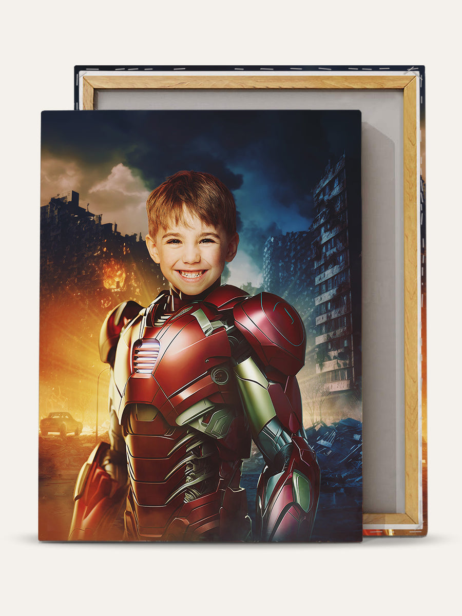 The Bionic Man - Custom Kids Canvas