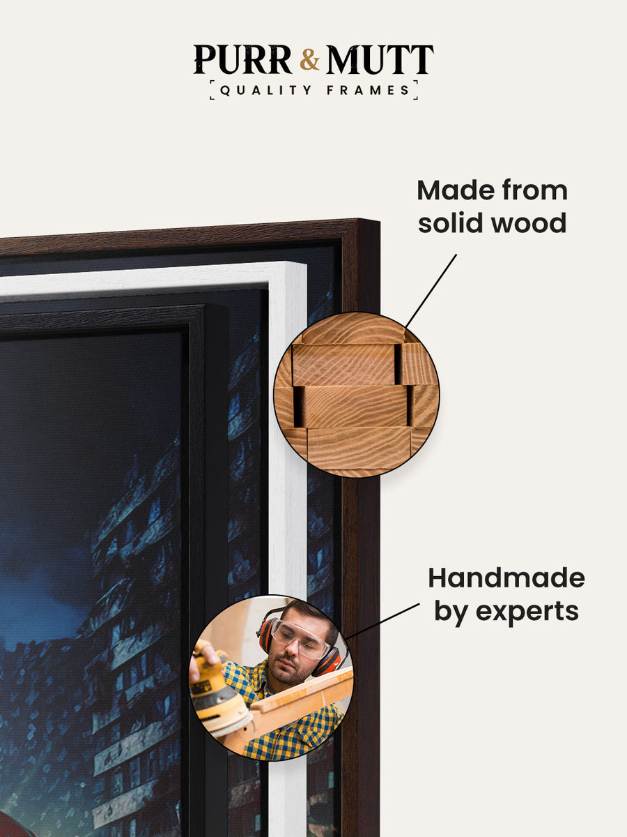 The Bionic Man - Custom Kids Canvas