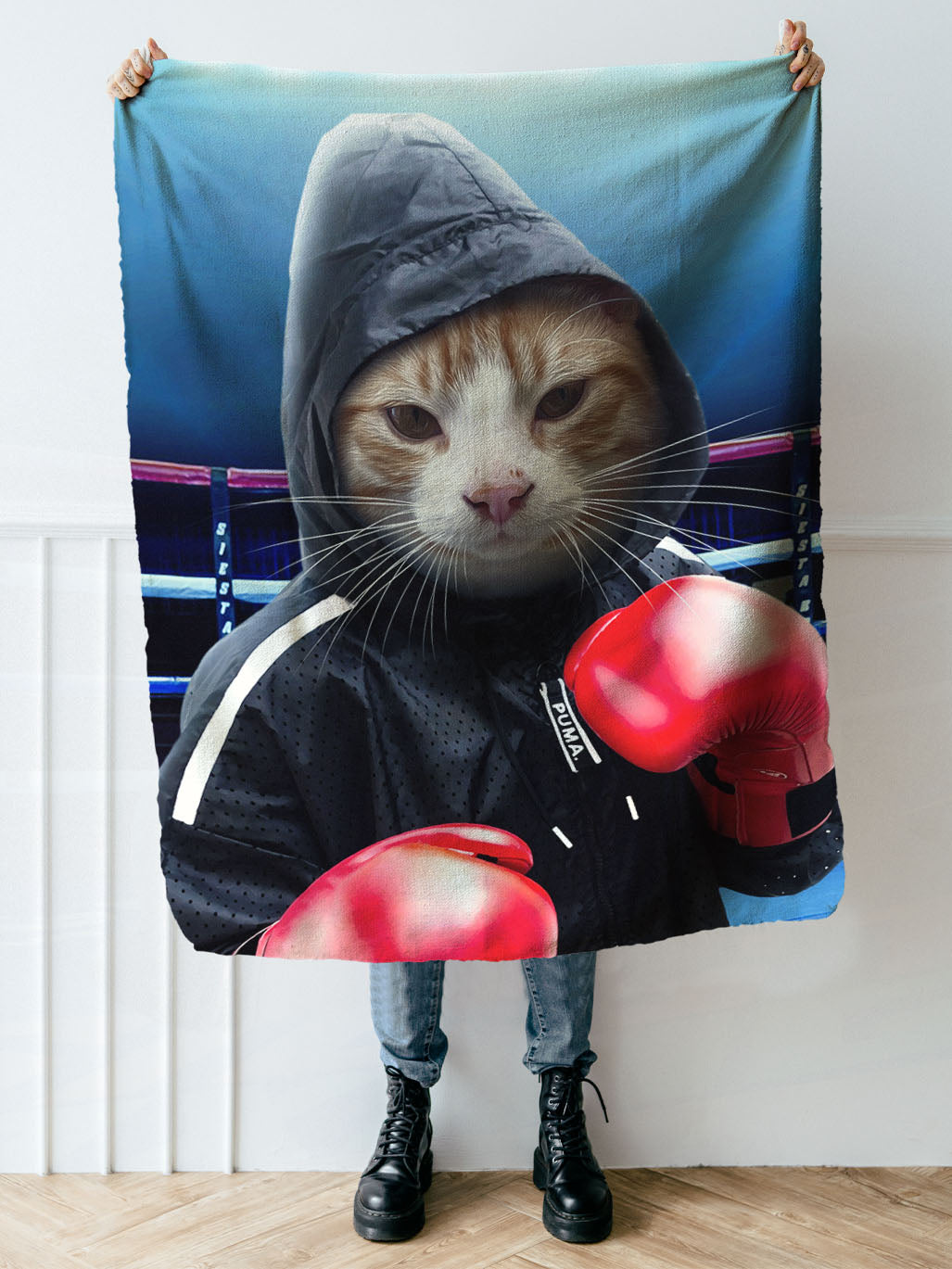 The Boxer - Custom Pet Blanket
